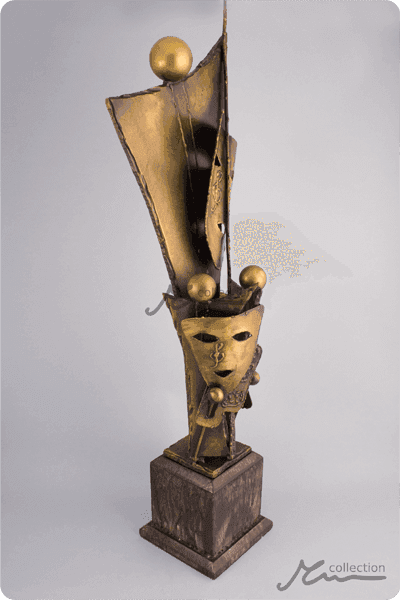 Trophées en métal -  MET070