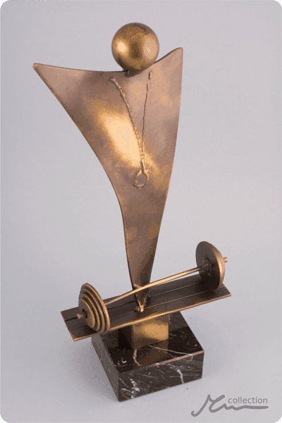 Trophées en métal -  MET072