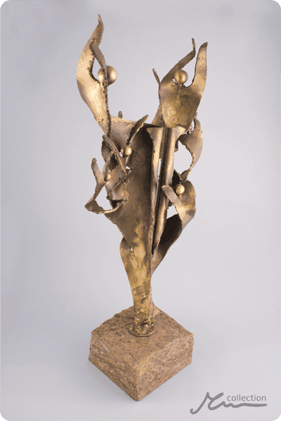 Trophées en métal -  MET074