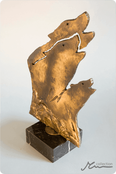 Trophées en métal -  MET079