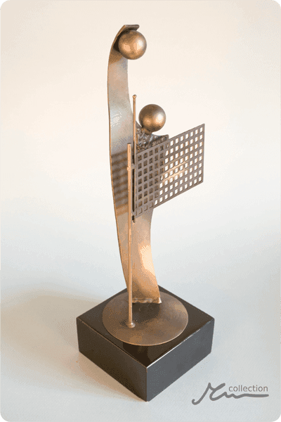 Trophées en métal -  MET082