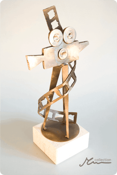 Trophées en métal -  MET085