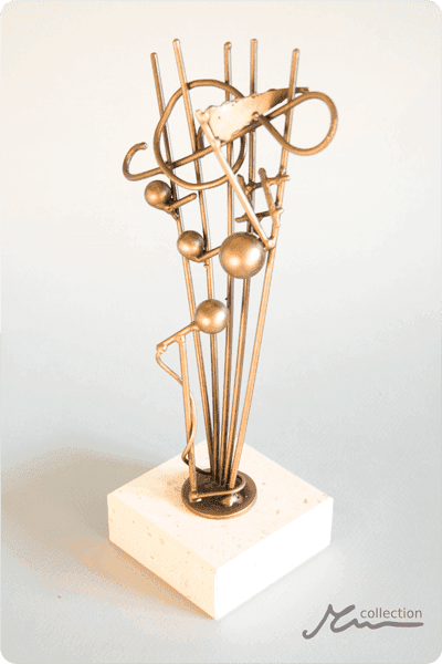 Trophées en métal -  MET092